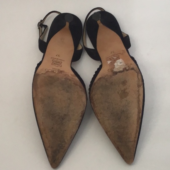 💥💥 JIMMY CHOO💥💥.                 SUEDE SLING BACK - Picture 6 of 7